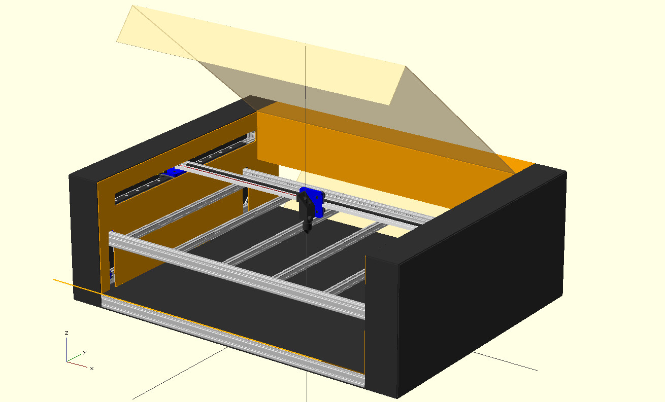 DIY Laser Cutter Plans
 DIY 3D Printing axCut DIY laser cutter