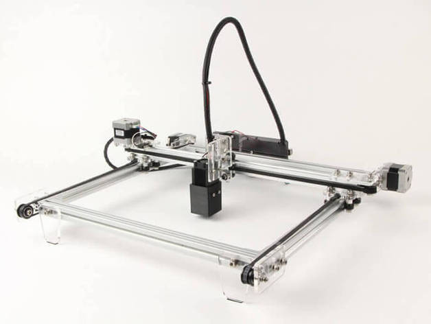 DIY Laser Cutter Plans
 DIY Laser cutter and engraver by smartDIYs Thingiverse