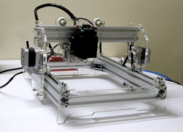 DIY Laser Cutter Plans
 DIY 5500mW Laser Engraver Cutter 11 Steps with