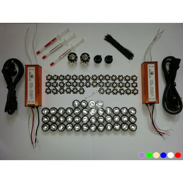 DIY Led Kits
 120 Watt Full Spectrum Dimming LED DIY Kit
