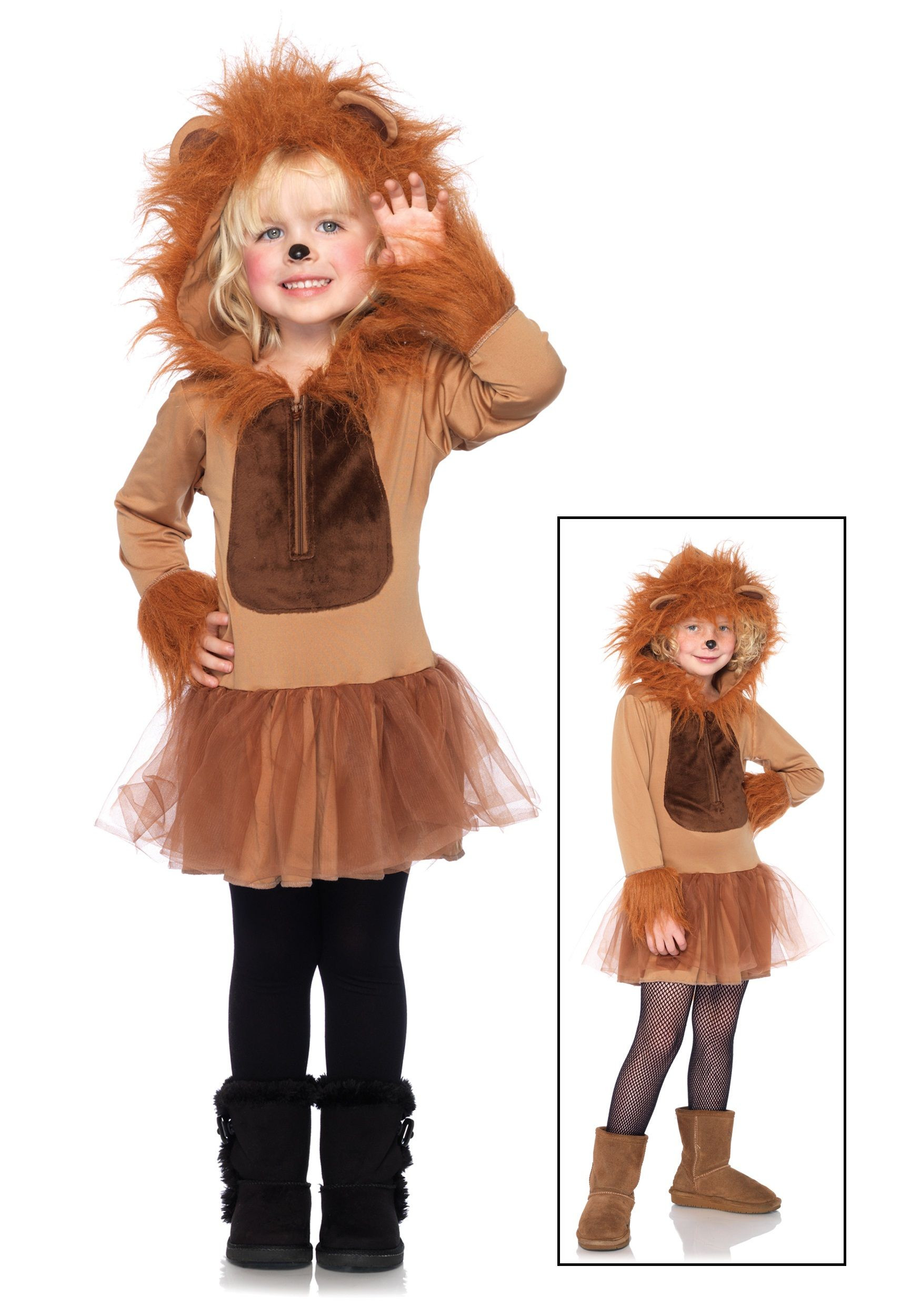 DIY Lion Costume For Toddler
 Child Cuddly Lion Costume Halloween Costumes