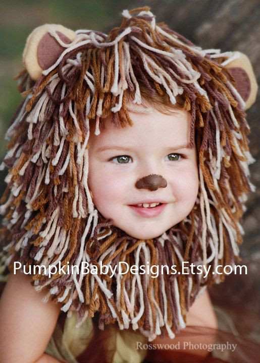 DIY Lion Costume For Toddler
 Lion Mane Lion Costume Wizard of Oz Halloween