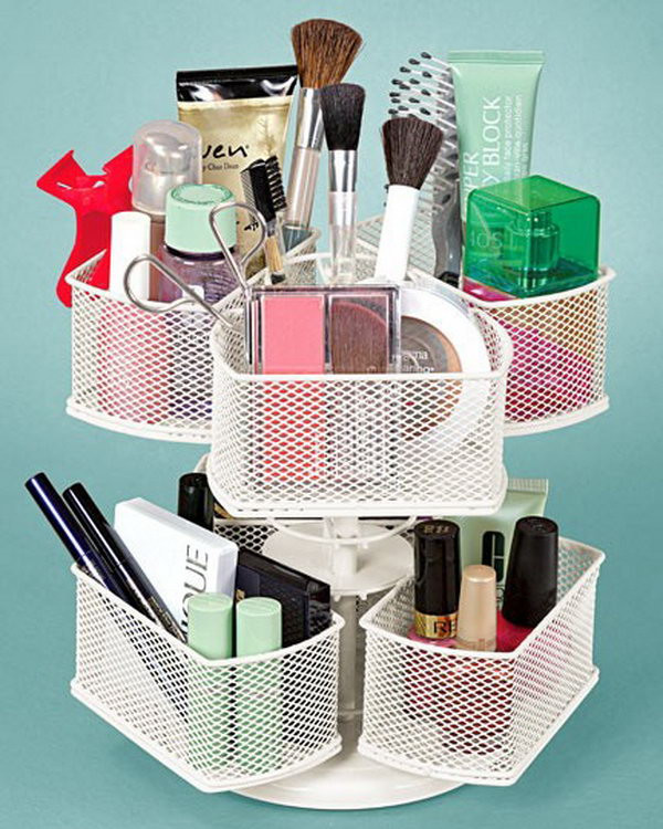 DIY Makeup Organization
 25 DIY Makeup Storage Ideas and Tutorials Hative