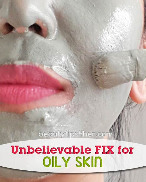DIY Mask For Oily Skin
 Unbelievable Fix for Oily Skin DIY Green Clay Mask