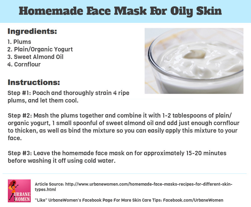 DIY Mask For Oily Skin
 Health & nutrition tips Homemade Face Mask For Oily Skin