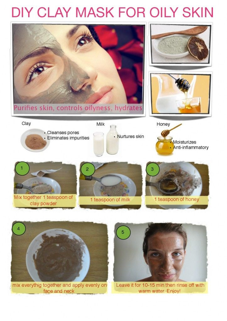 DIY Mask For Oily Skin
 36 best Clay Mask Recipes images on Pinterest