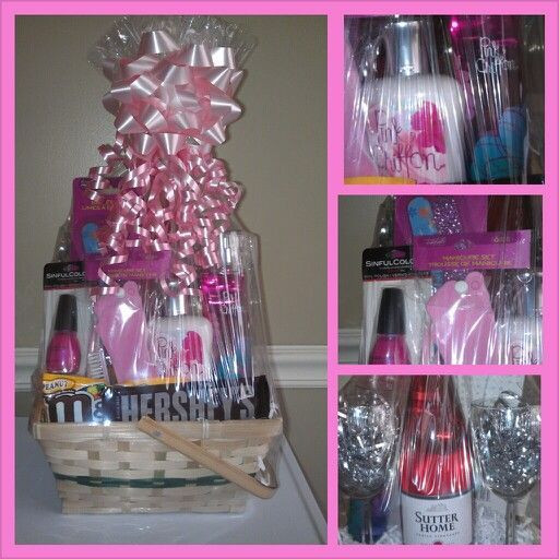 Diy Mother'S Day Gift Basket Ideas
 Pink Wine DIY Mothers Day Gift Basket Ideas