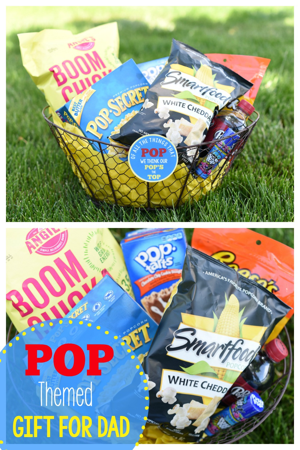 Diy Mother'S Day Gift Basket Ideas
 DIY Father s Day Basket Ideas Pop Themed – Fun Squared
