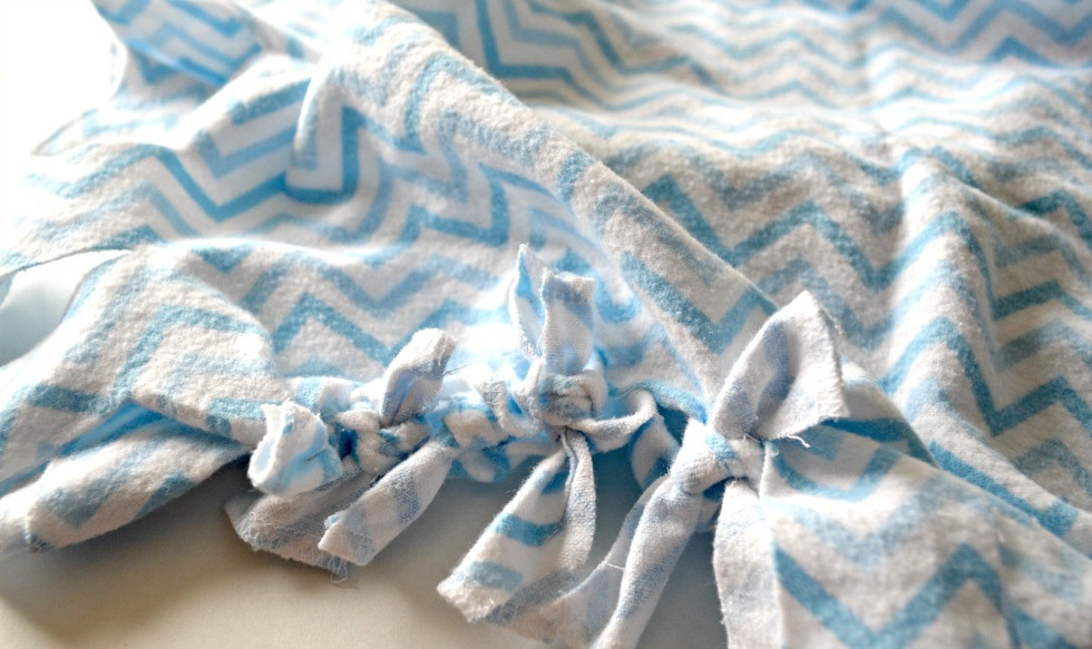 DIY No Sew Baby Blanket
 diy no sew baby blanket What MJ Loves™ ficial Blog