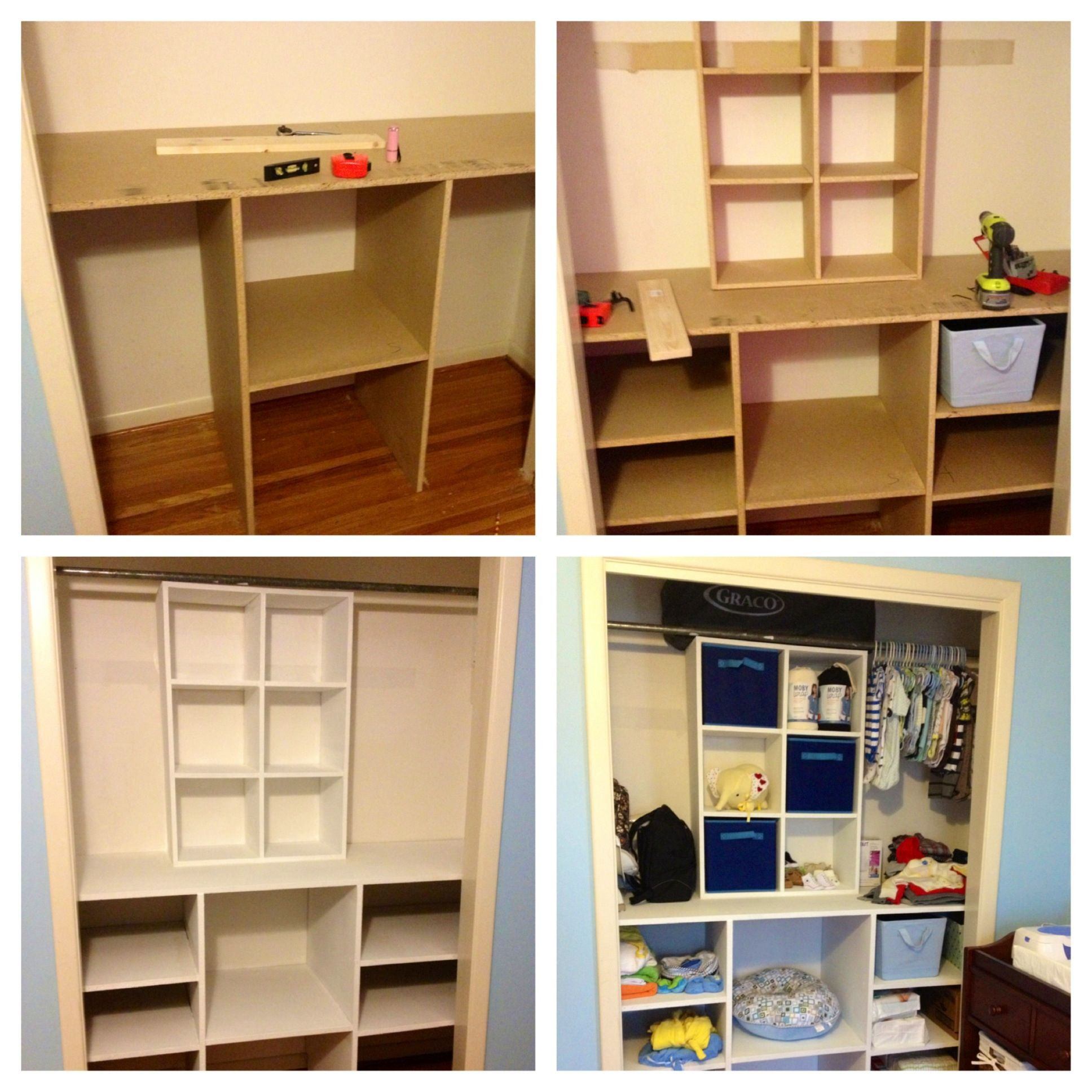 DIY Organization Closet
 DIY Baby Closet Organizer DIY closetorganizer