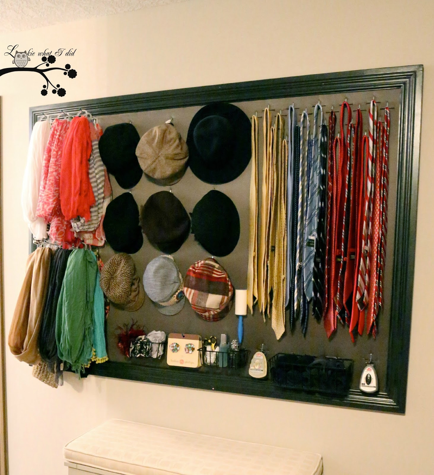 DIY Organization Closet
 Lookie What I Did His and Her Closet Organizer
