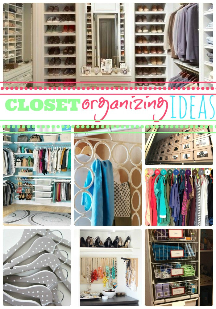 DIY Organization Closet
 Closet organizing ideas so that you can find the one