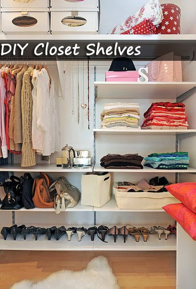 DIY Organize Closet
 Closet shelves DIY Organize Your Room