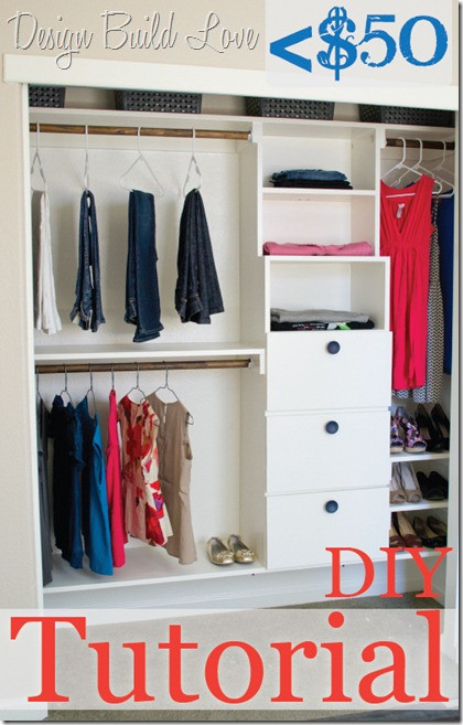 DIY Organize Closet
 BHG Style Spotters