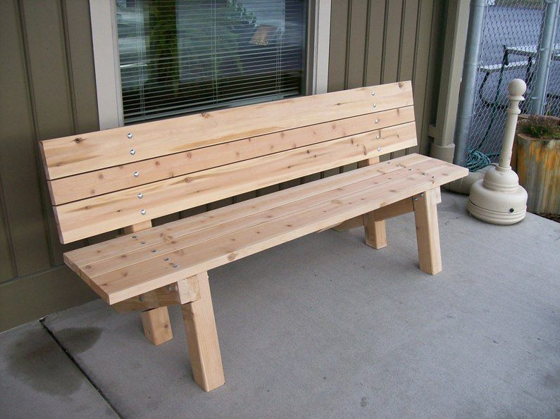 DIY Outdoor Bench With Back
 Wooden Garden Bench 6 Ultimate Garden Workbench Plans