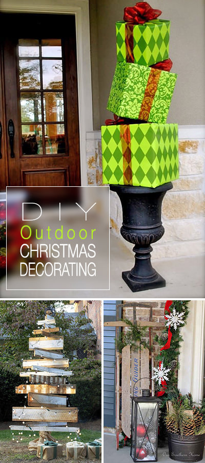 DIY Outdoor Christmas
 DIY Outdoor Christmas Decorating