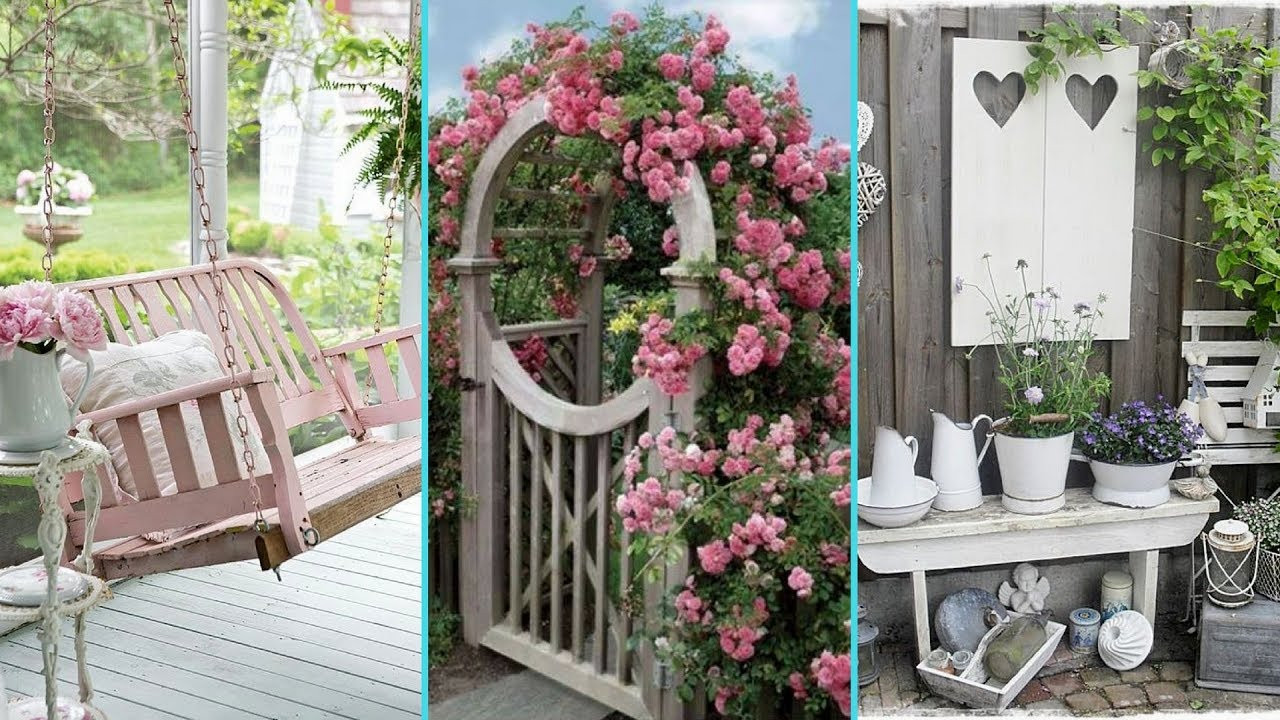 DIY Outdoor Decor Ideas
 DIY Shabby Chic Garden decor Ideas 2017