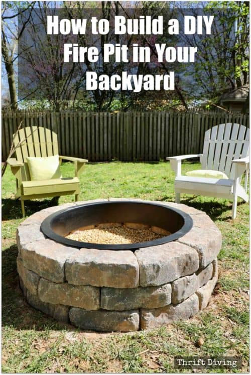 DIY Outdoor Fire Pits
 Summer Decorating Ideas Home Matters Party 185