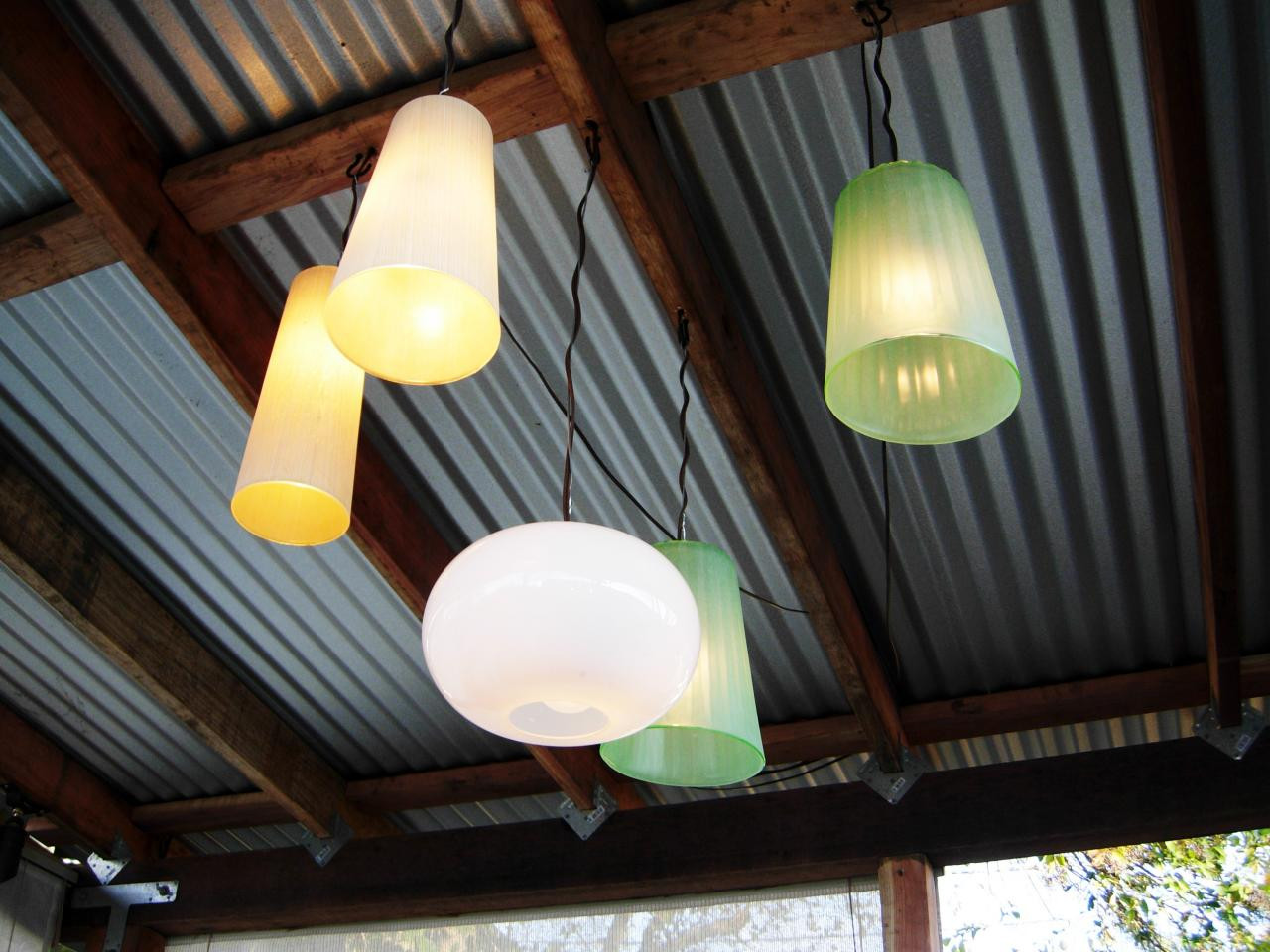DIY Outdoor Light Fixture
 Outdoor Lighting Diy Hanging Lanterns Post Lights String