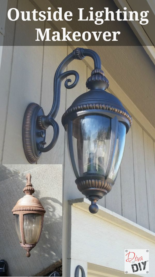 DIY Outdoor Light Fixture
 Update Your Outdoor Lighting with this Easy DIY Outdoor