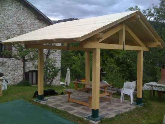 DIY Outdoor Pavilion
 12 DIY Backyard Gazebo Designs And Ideas