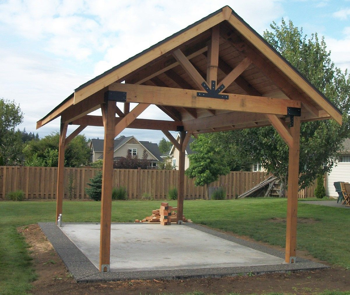 DIY Outdoor Pavilion
 Outdoor Picnic Pavilion Plans Bing