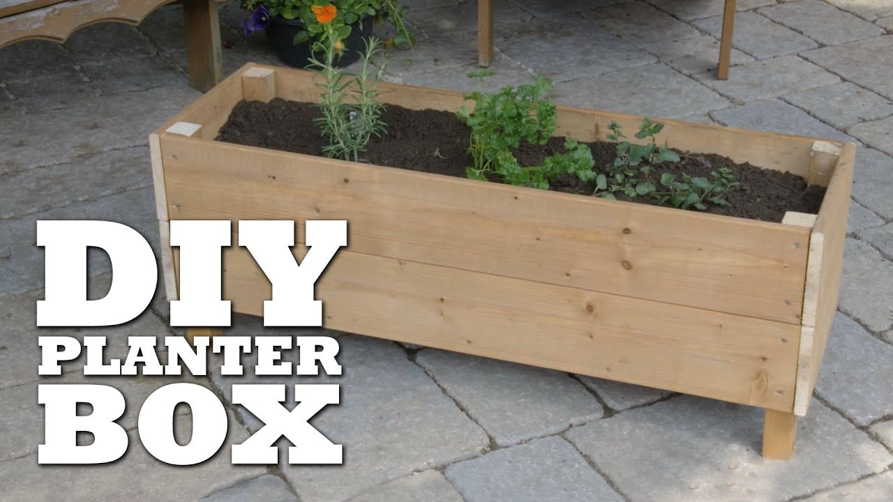 DIY Outdoor Planter Box
 How To Build a Planter Box