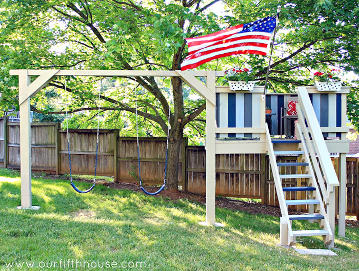 DIY Outdoor Playground
 10 DIY outdoor playsets — Tag & Tibby