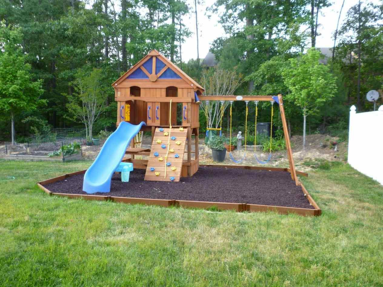 DIY Outdoor Playground
 The Collection of Outdoor diy playground plans