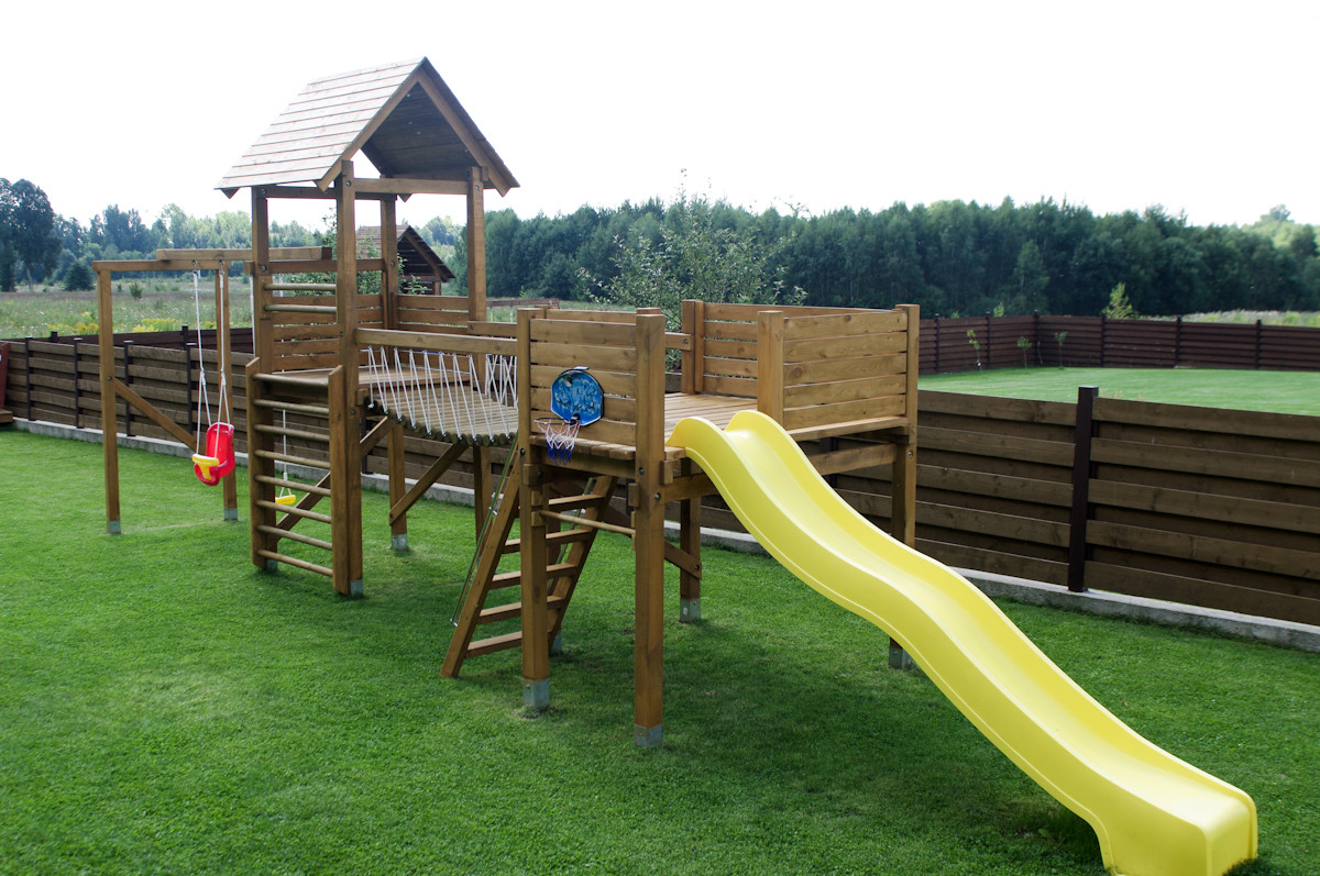 DIY Outdoor Playground
 Outdoor Playset Diy Playground Playgrounds Swing Sets Play