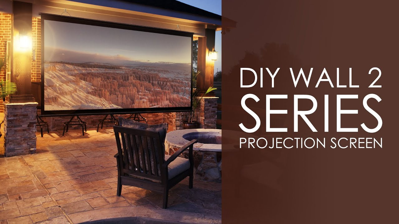 DIY Outdoor Projector
 Diy Outdoor Projector Screen DIY Projection Screens For