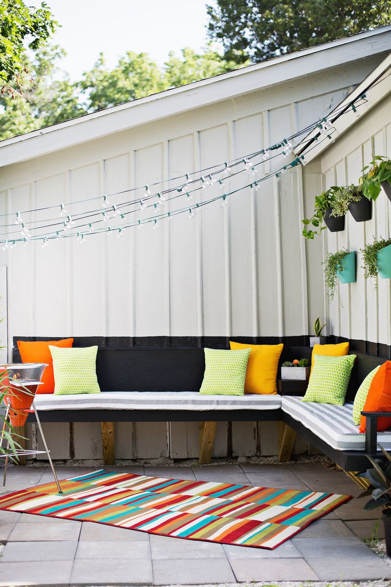 DIY Outdoor Seat Cushions
 Make Your Own Outdoor Cushions A Beautiful Mess