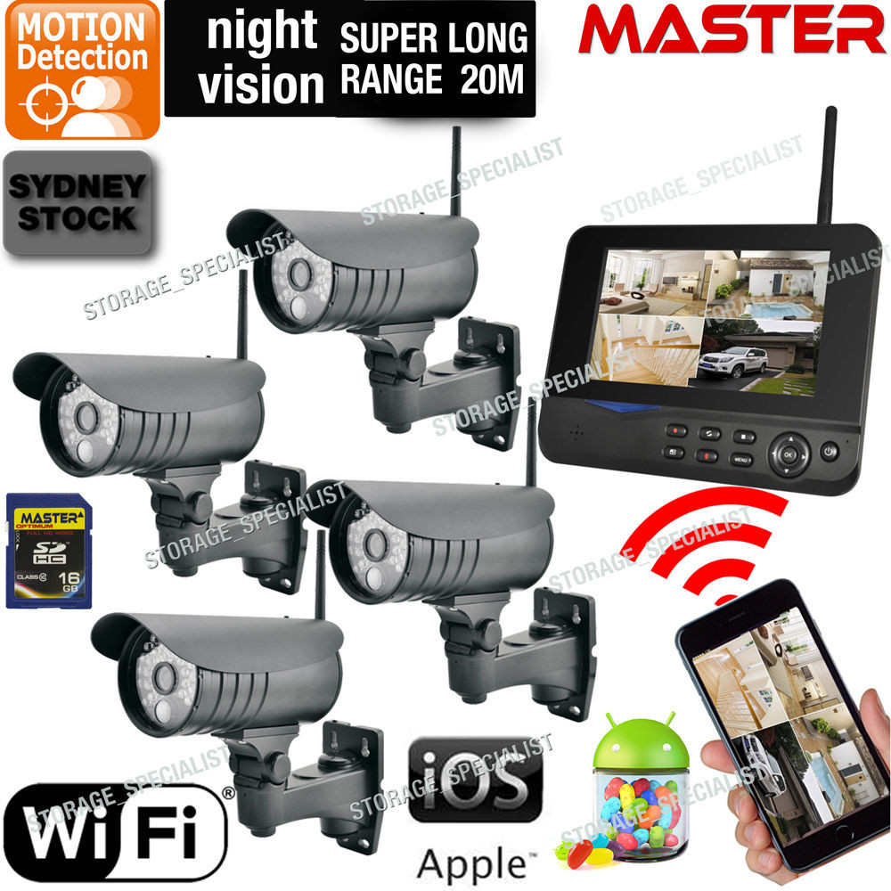 DIY Outdoor Security Camera
 DIY Outdoor Security Cameras Wireless IP CCTV Home Video
