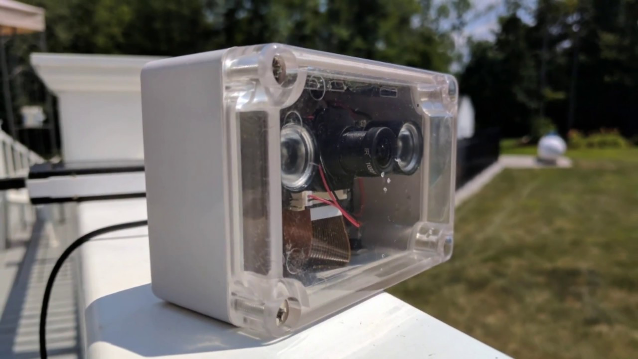 DIY Outdoor Security Camera
 DIY Indoor Outdoor WiFi Webcam with a Raspberry Pi