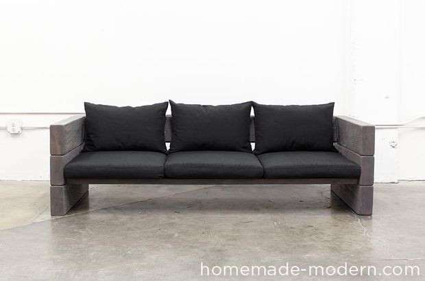 DIY Outdoor Sofa Cushions
 HomeMade Modern DIY Outdoor Sofa