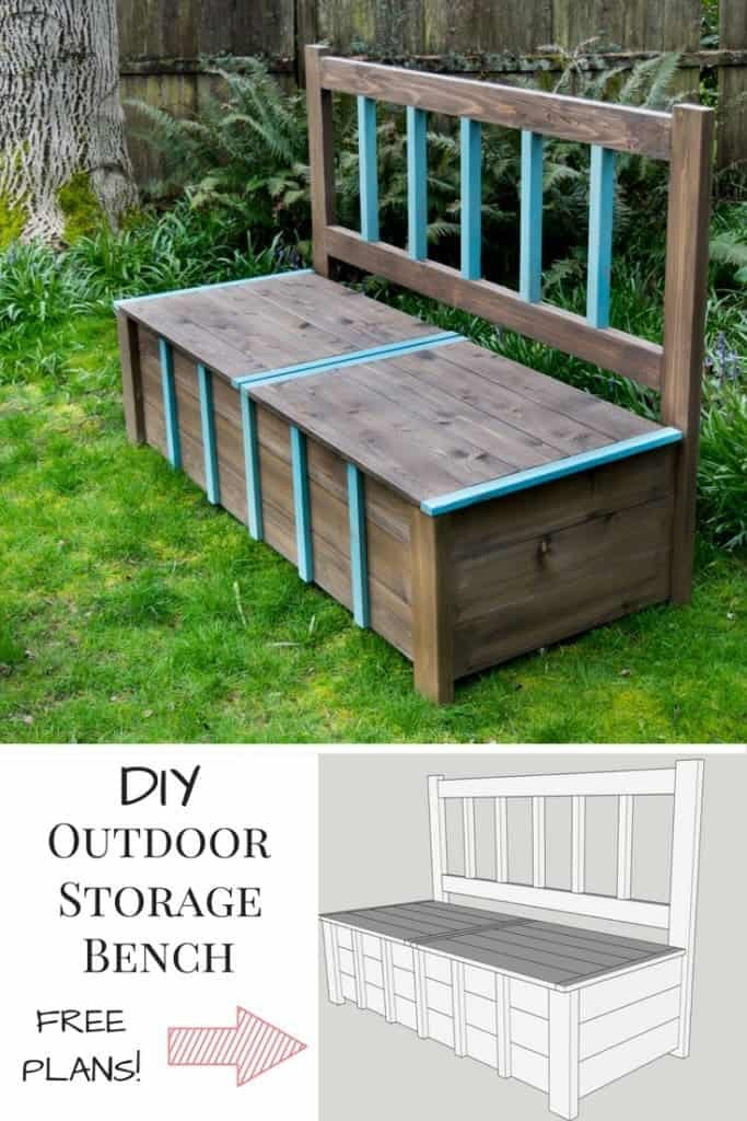 DIY Outdoor Storage Bench
 19 Outdoor Storage Benches That Also Work as Gorgeous