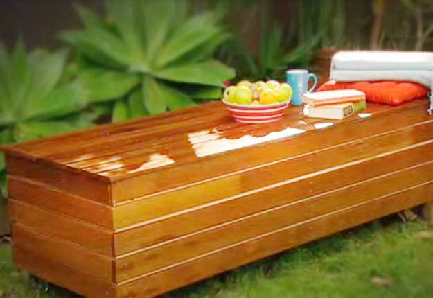 DIY Outdoor Storage Bench
 DIY Outdoor Storage Bench Tutorial