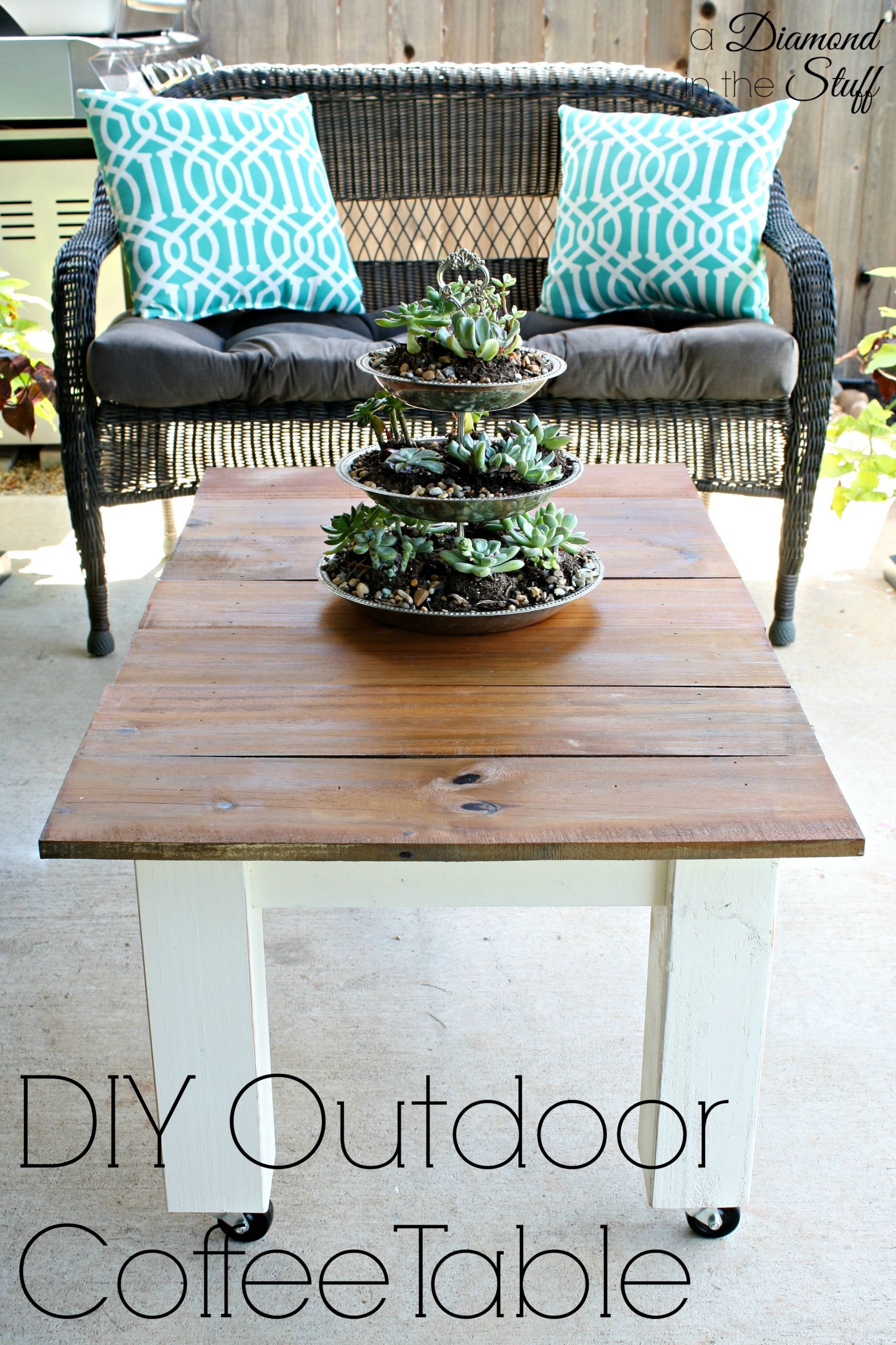 DIY Outdoor Table Top Ideas
 DIY Outdoor Coffee Table