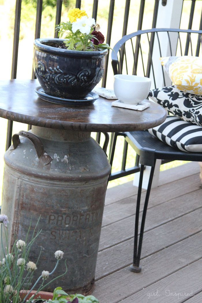 DIY Outdoor Table Top Ideas
 DIY Outdoor Table Ideas for Garden Improvement
