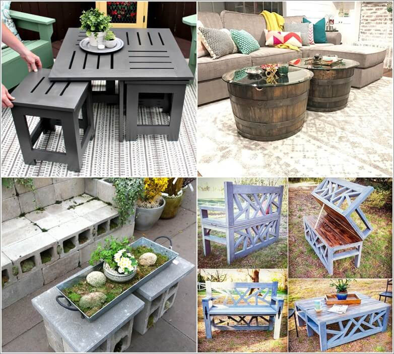 DIY Outdoor Table Top Ideas
 Amazing Interior Design