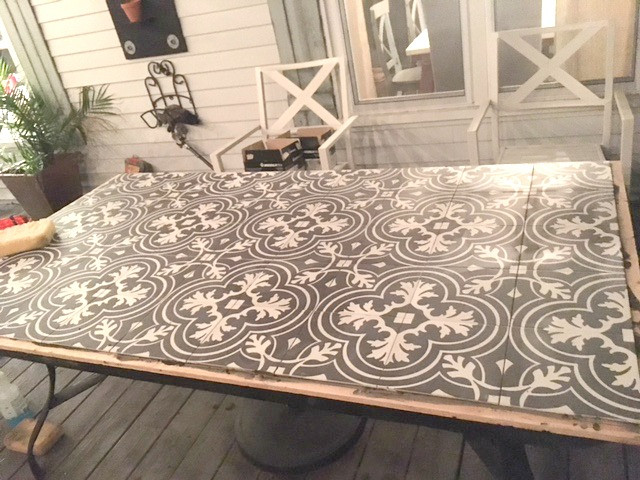 DIY Outdoor Tile Table
 DIY Tile Tabletop Seeking Lavendar Lane