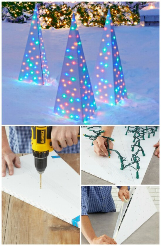 DIY Outside Christmas Decorations
 20 Impossibly Creative DIY Outdoor Christmas Decorations