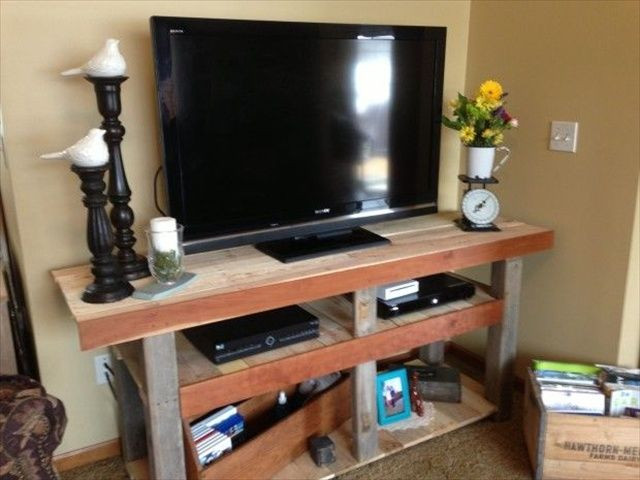 DIY Pallet Tv Stand Plans
 Pallet TV Stand A Delight to Watch