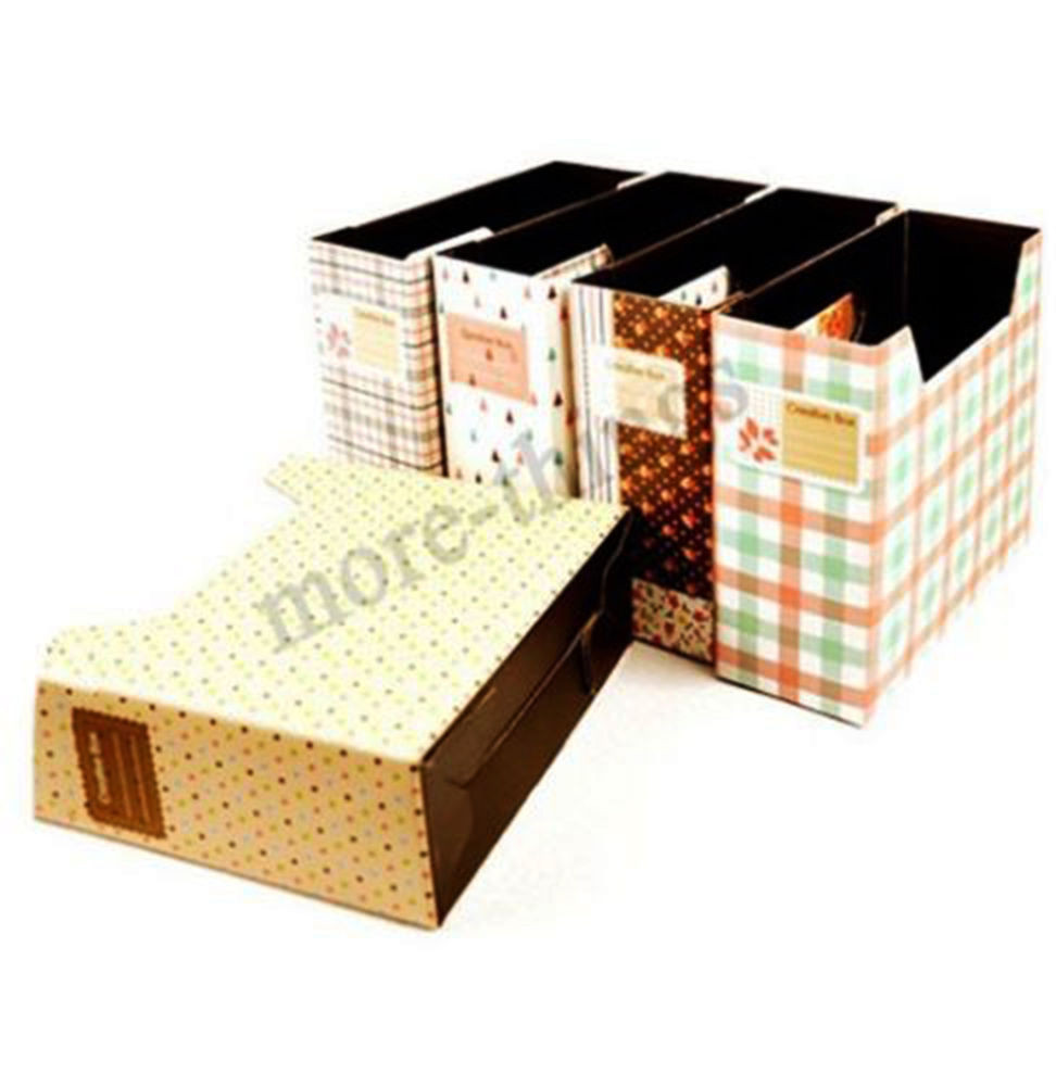 DIY Paper Organizer
 DIY Paper Board Storage Box Desk Decor Organizer