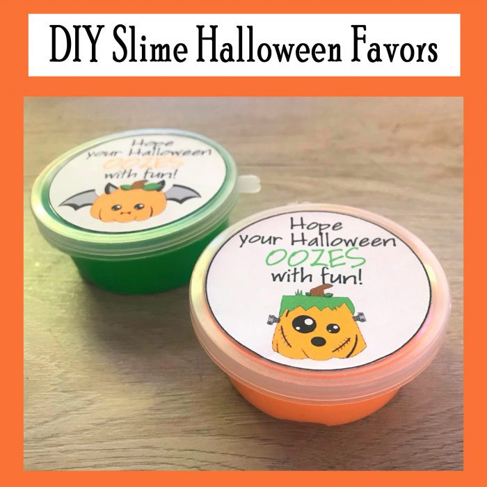 Diy Party Favors For Kids
 DIY Slime Halloween Favors for Kids Printables 4 Mom