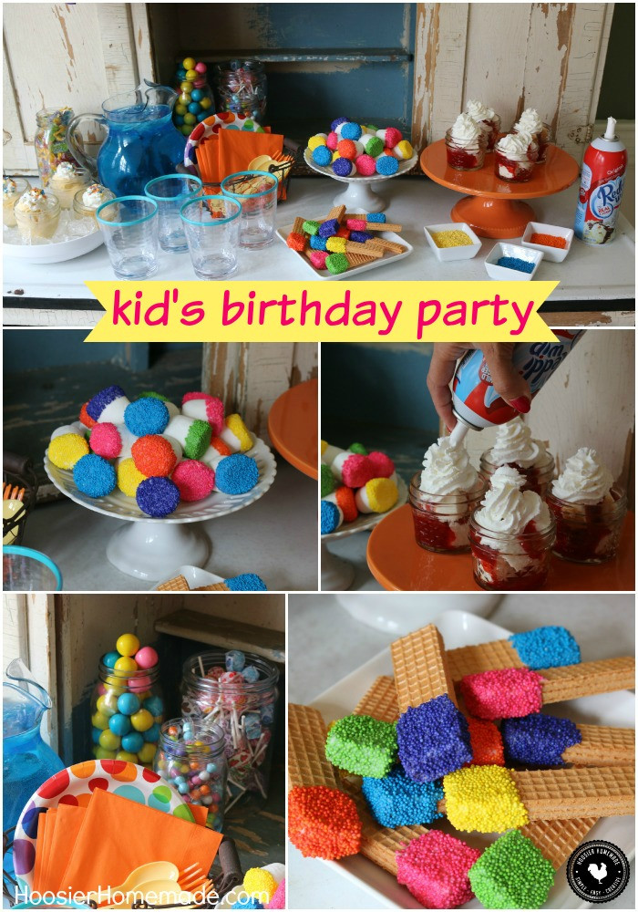 Diy Party Favors For Kids
 Easy Kid s Birthday Party Ideas Hoosier Homemade
