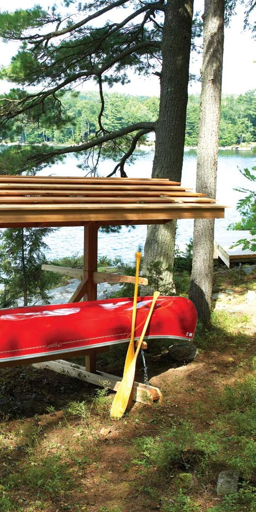 DIY Plan For A Wooden Canoe Rack
 Free Canoe Boat Rack Wood Plans