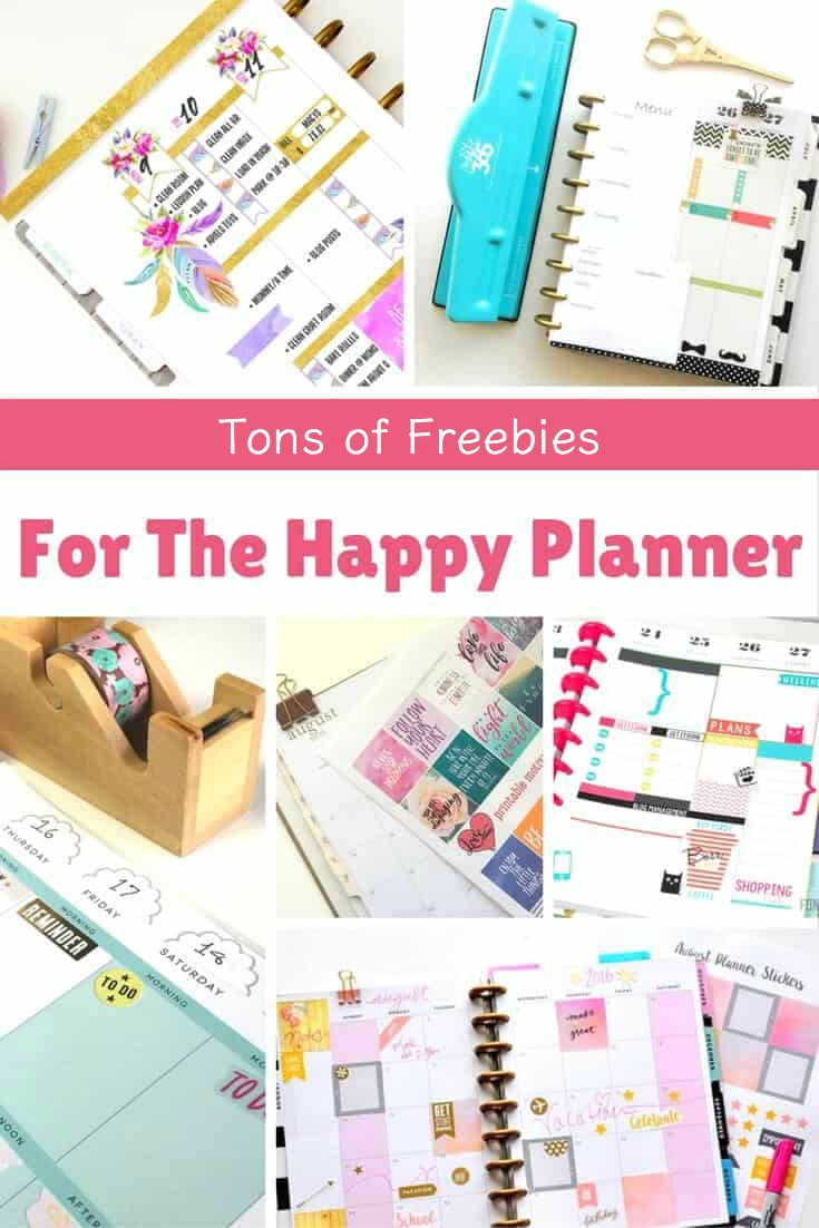 DIY Planners 2019
 20 Awesome Happy Planner Free Printables DIY Candy