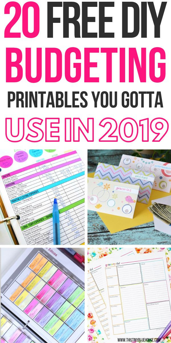 DIY Planners 2019
 20 Free Bud Printables You Need To Use In 2019