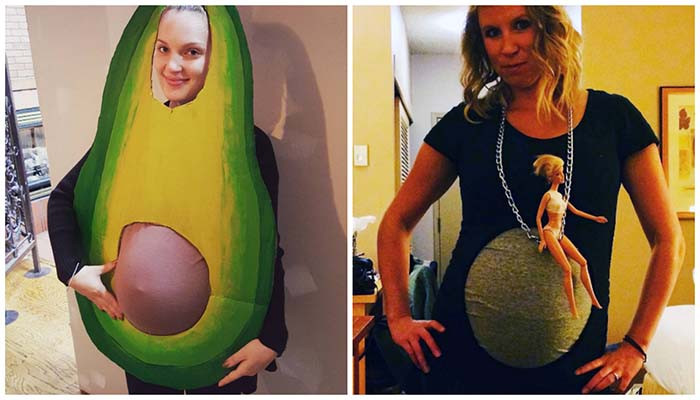 DIY Pregnancy Costume
 The Best DIY Halloween Costumes For Pregnant Women